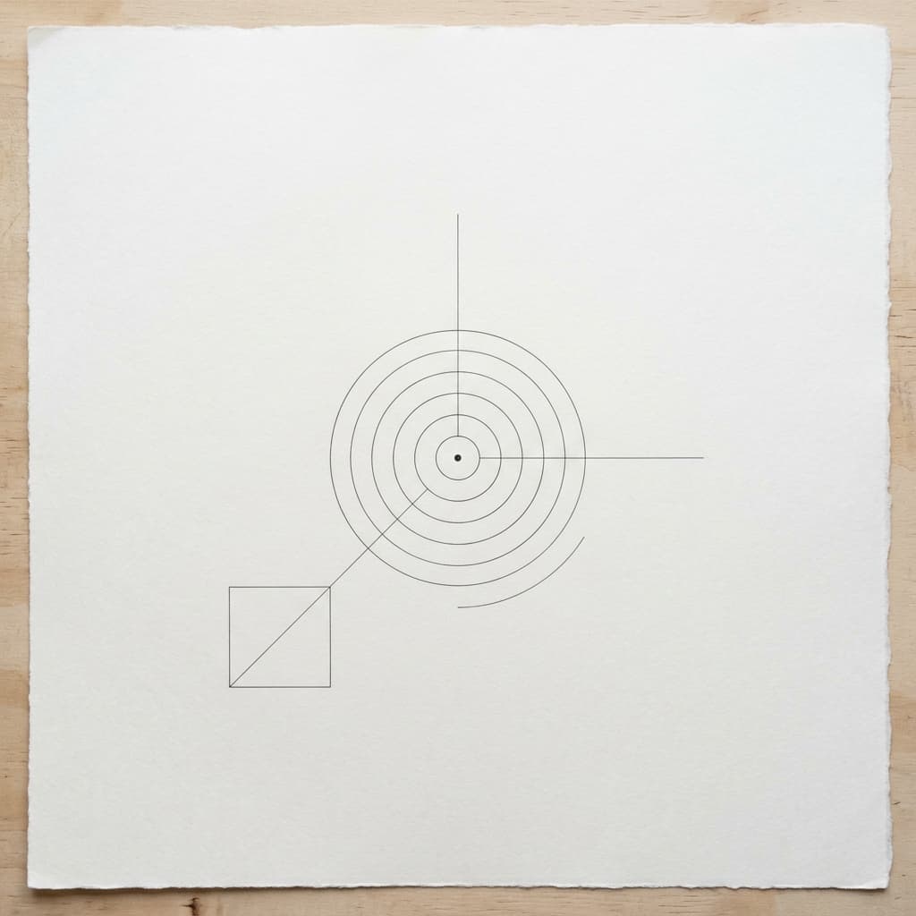 Geometric concentric form — Project Q